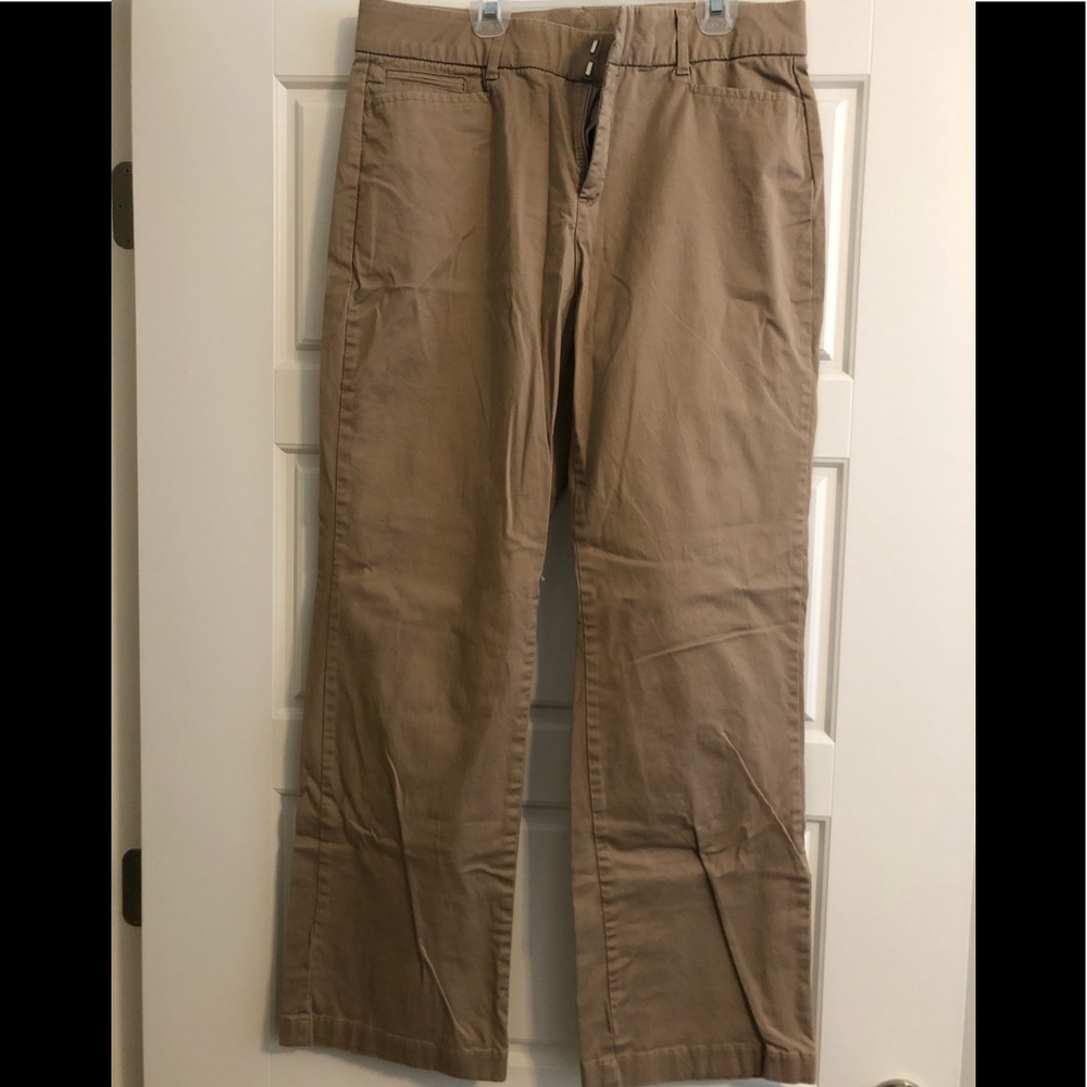 Dark khaki pants